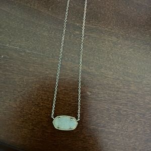 Kendra Scott Iridescent Drusy Necklace
